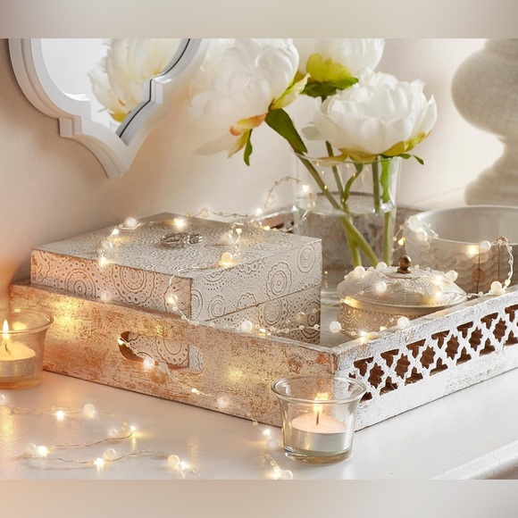 NWOT Michael’s Ashland LED Rose Gold Warm White String Lights - Picture 14 of 16